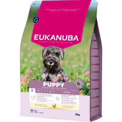 Eukanuba Puppy & Junior Small Breed Kip 3 kg