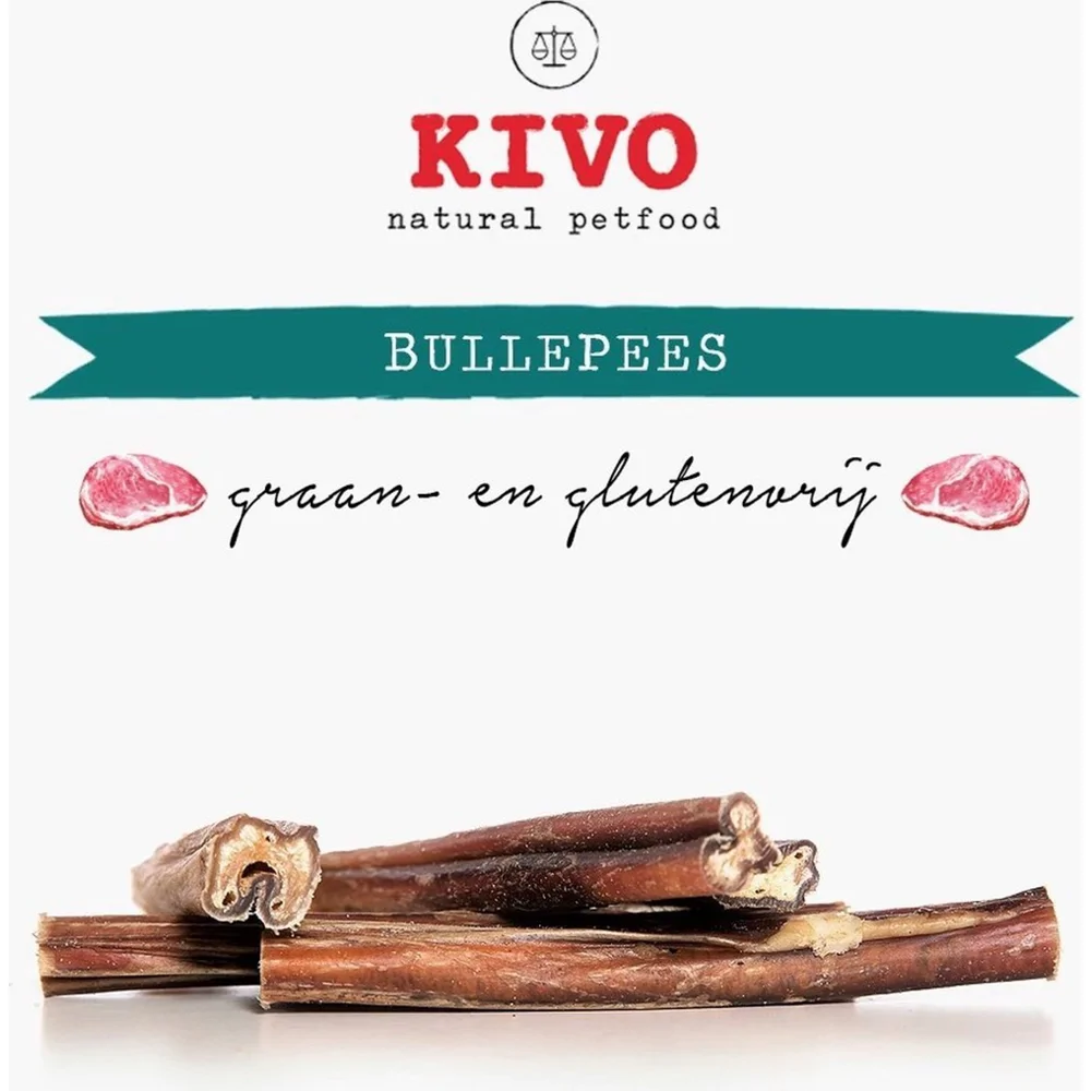 Kivo Bullepees Gezaagd - 5 stuks