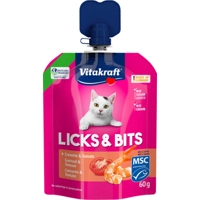 Vitakraft Licks & Bits - Garnaal & tomaat - 60 gram