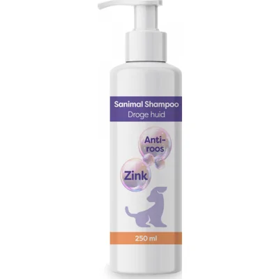 Sanimal Shampoo Hond Droge Huid 250 ml