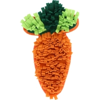 wortel speelmat Oranje|Groen 35x22 cm
