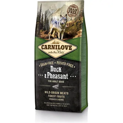 Carnilove Adult eend met fazant hondenvoer 12 kg