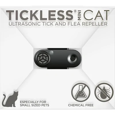 Tickless Mini ultrasone oplaadbare vlo- en tekenverjager kat Per stuk