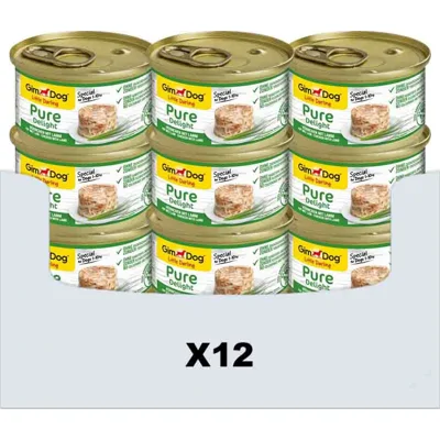 12x GimDog Little Darling Pure Delight Kip - Lam 85 gr