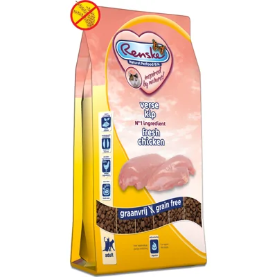 4x Renske Super Premium Adult Kattenvoer Kip 1,5 kg