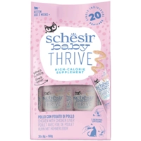 8x Schesir Baby Thrive Kitten Kip 20 x 8 gr