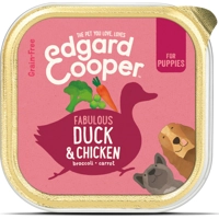 Edgard&Cooper Kuipje Vers Vlees Puppy Hondenvoer Eend - Kip 300 gr product name