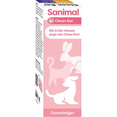 Sanimal Clean Ear Oorreiniger - 2 x 60 ml