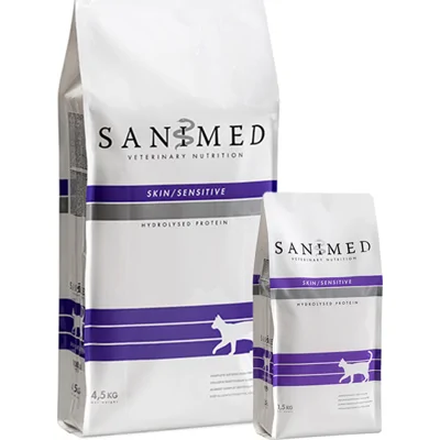 SANIMED Skin Sensitive Cat - 2 x 4,5 kg