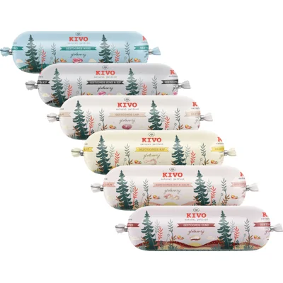 Kivo Gestoomde Eend - 24 x 600 gram