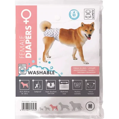 M-Pets Wasbare Luier voor Teven - M