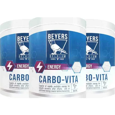 3x Beyers Carbo-Vita Grit 450 gr