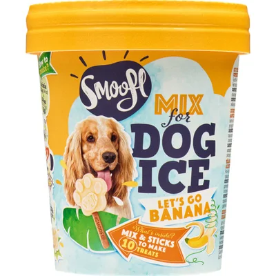Smoofl Hondenijs banaan 160 gram