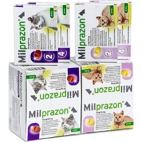 Milprazon Ontwormingsmiddel kat (2-8 kg) 48 tabletten product name