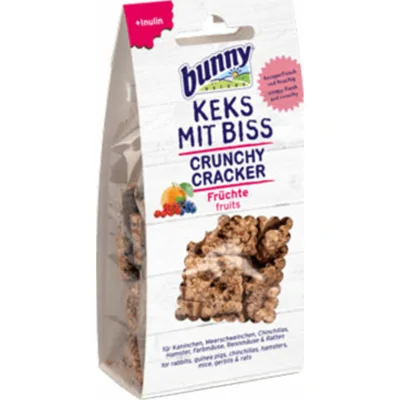Bunny Nature Crunchy Cracker Vruchten 50 gr