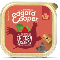 Edgard&Cooper Kuipje Vers Vlees Senior Hondenvoer Kip - Zalm 150 gr
