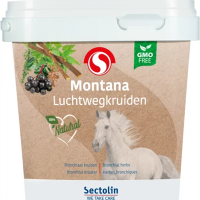 Sectolin Paardensupplement Montana Luchtwegkruiden 1,2 kg