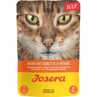 Josera Kat Soep Kip met Wortel & Spinazie - 70 g