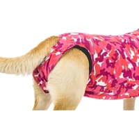 Suitical Recovery Suit Hond - XXL - Roze Camouflage