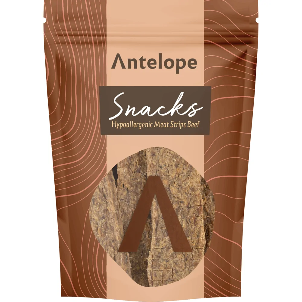 Antelope Hypoallergene Vleesstrips - Rund - 200 gram