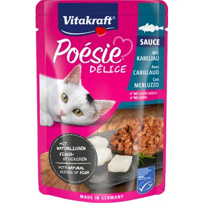 Vitakraft Poésie Délice Vis - 23 x 85 g