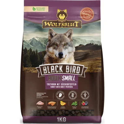 Wolfsblut Black Bird Adult S-Breed 1 kg