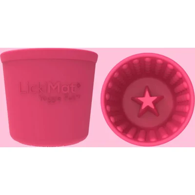 LickiMat Yoggie Pot - Roze