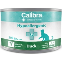 Calibra Veterinary Diets Cat Hypoallergenic Duck eend kat natvoer 200gr