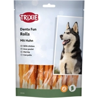 Trixie Denta Fun Chicken Chewing Rolls 12 cm 30 stuks product name