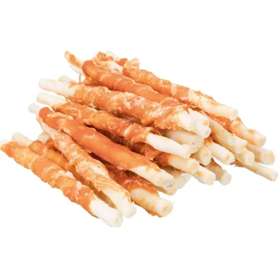 Trixie Denta Fun Chicken Chewing Rolls 12 cm 30 stuks