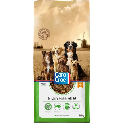 Carocroc 23/13 Grain Free hondenvoer 12,5 kg