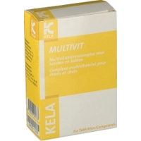 Kela Multivit Vitaminetabletten hond en kat 60 tabletten