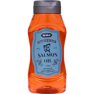 Brekz Zalmolie voor de hond (500 ml) 3 x 500 ml
