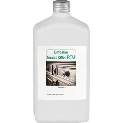 Embalan Tegen Houtinsecten 0,75 Liter - Voor kleine objecten - Snelle werking - Tegen houtworm en boktor