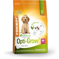 3x Fokker Opti-Grow Hondenvoer M 2,5 kg