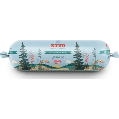 Kivo Gestoomde Rund 600 gr