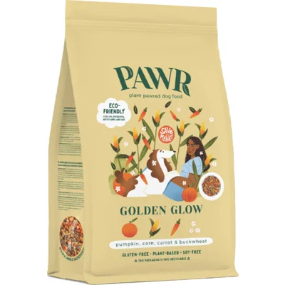 PAWR Plantaardig Hondenvoer Golden Glow 750 gr