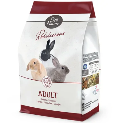 Deli Nature Rodelicious Adult Konijnenvoer 2,5 kg