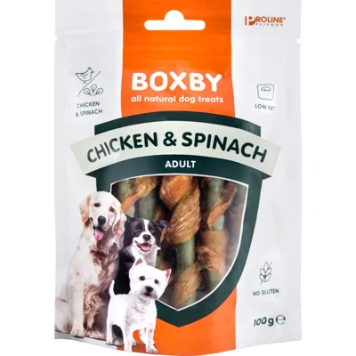 Boxby Chicken & Spinach - 100 g