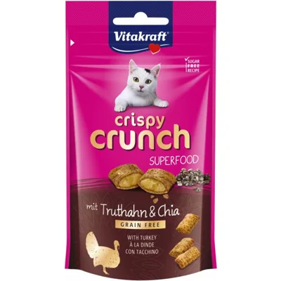 Vitakraft Crispy Crunch Kalkoen - 60 g