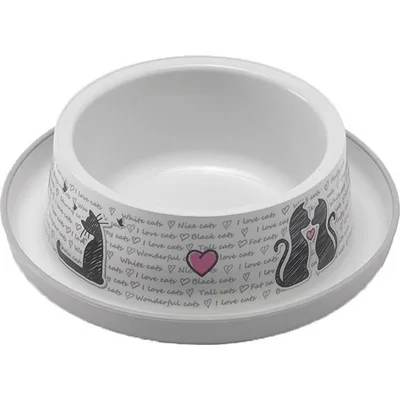 Moderna Trendy Dinner Voerbak - Cats in Love