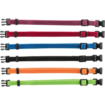 Trixie Puppy Collars - S/M - Set met oranje