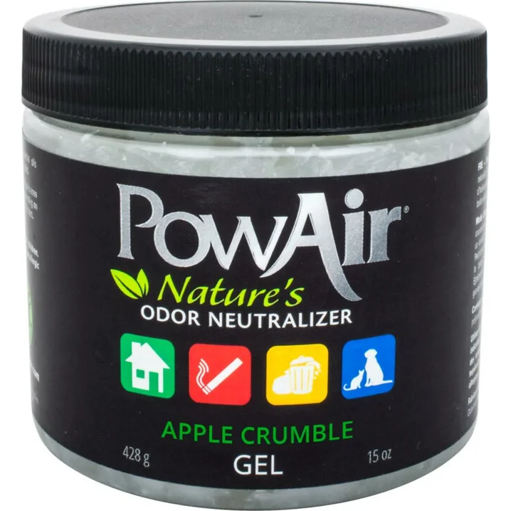 PowAir Geurverwijderaar Gel Klein Apple Crumble 400 gr