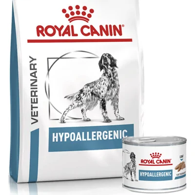 Royal Canin Hypoallergenic Combi bundel - 14 kg + 12 x 200 gr