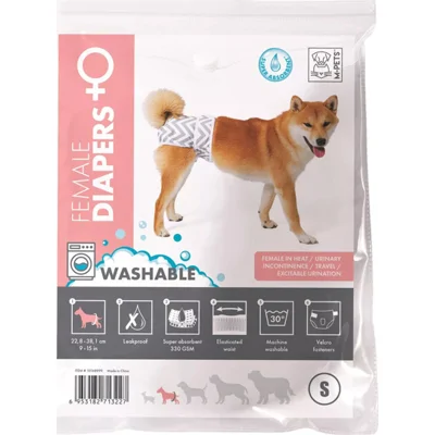 M-Pets Wasbare Luier voor Teven - L