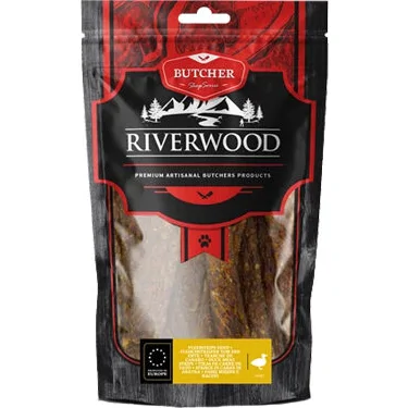 Riverwood vleesstrips eend 150gr