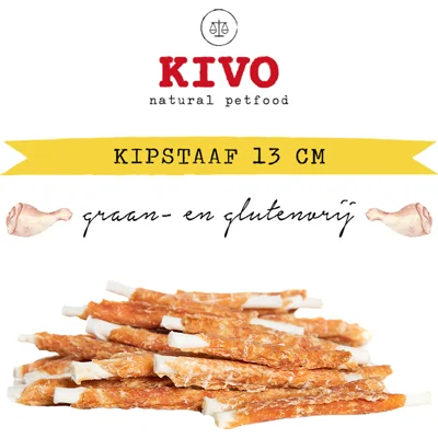 Kivo Kipstaaf - 13 cm
