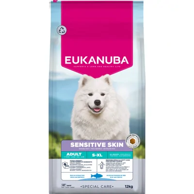 Eukanuba Hondenvoer Droog Special Care Adult Sensitive Skin 12 kg