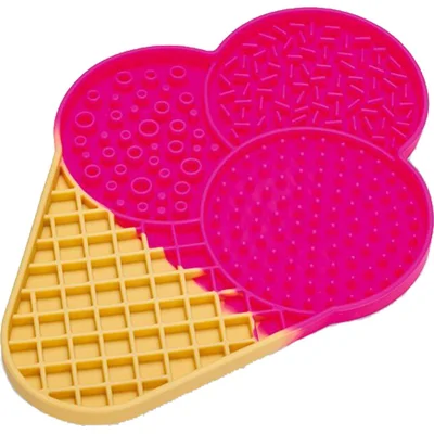 Beeztees Likmat IJsje - Roze - 21 x 15 x 1,8 cm