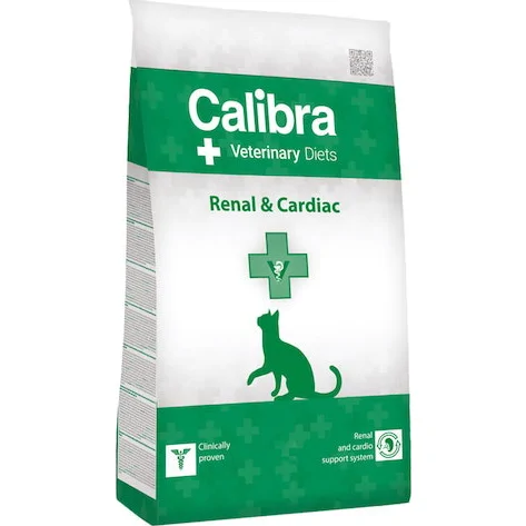 Calibra Veterinary diets cat Renal & Cardiac kattenvoer 2kg